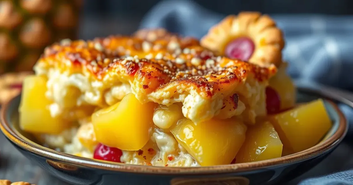 Pineapple Casserole