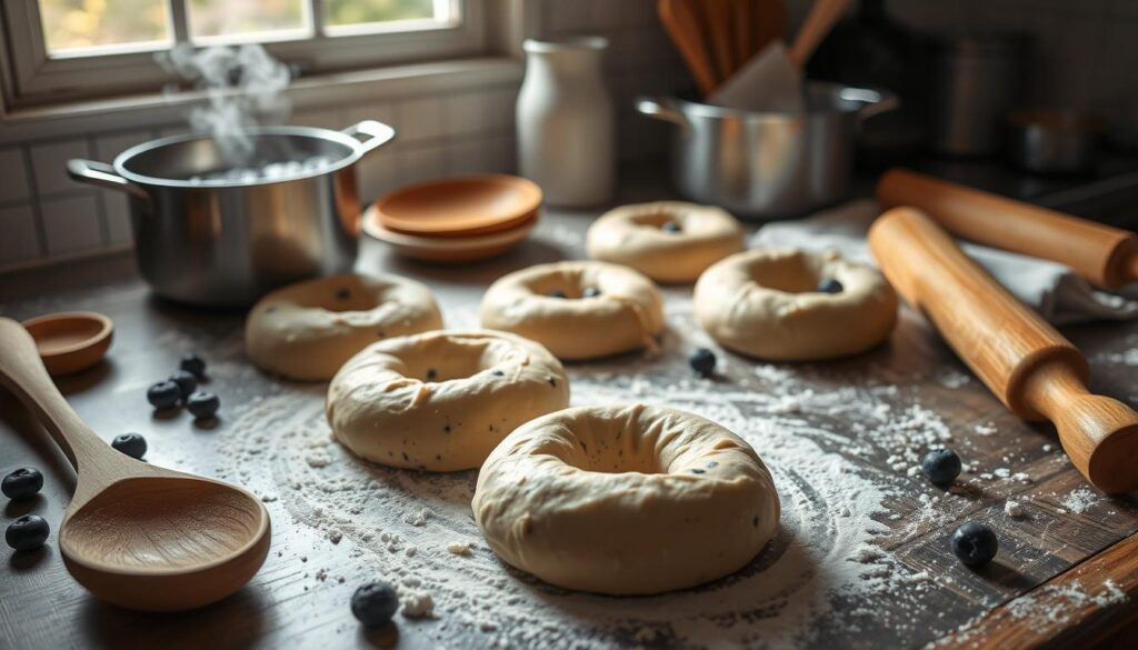 bagel baking