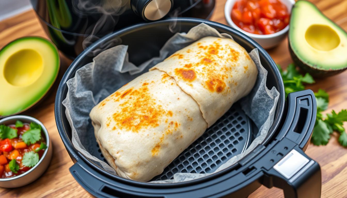 frozen burrito recipe air fryer instructions​