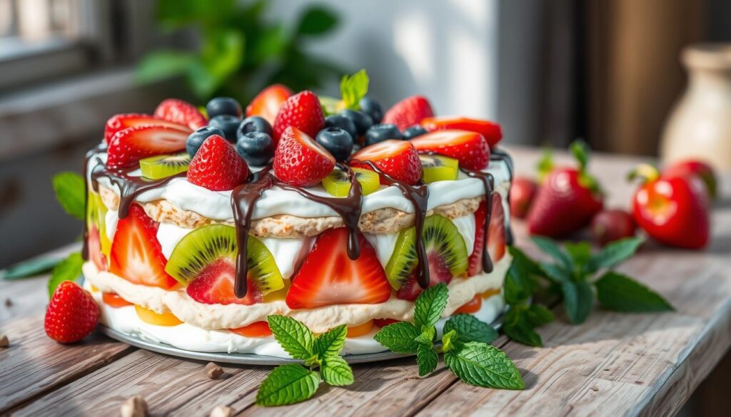 fruit cake decorating ideas