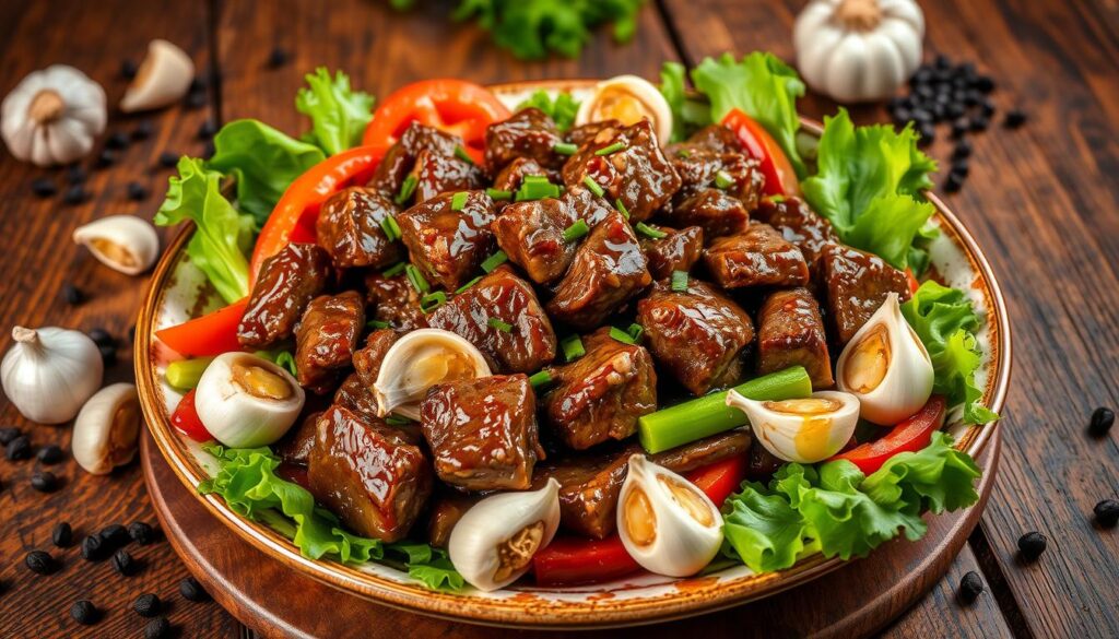 garlic pepper beef recipe