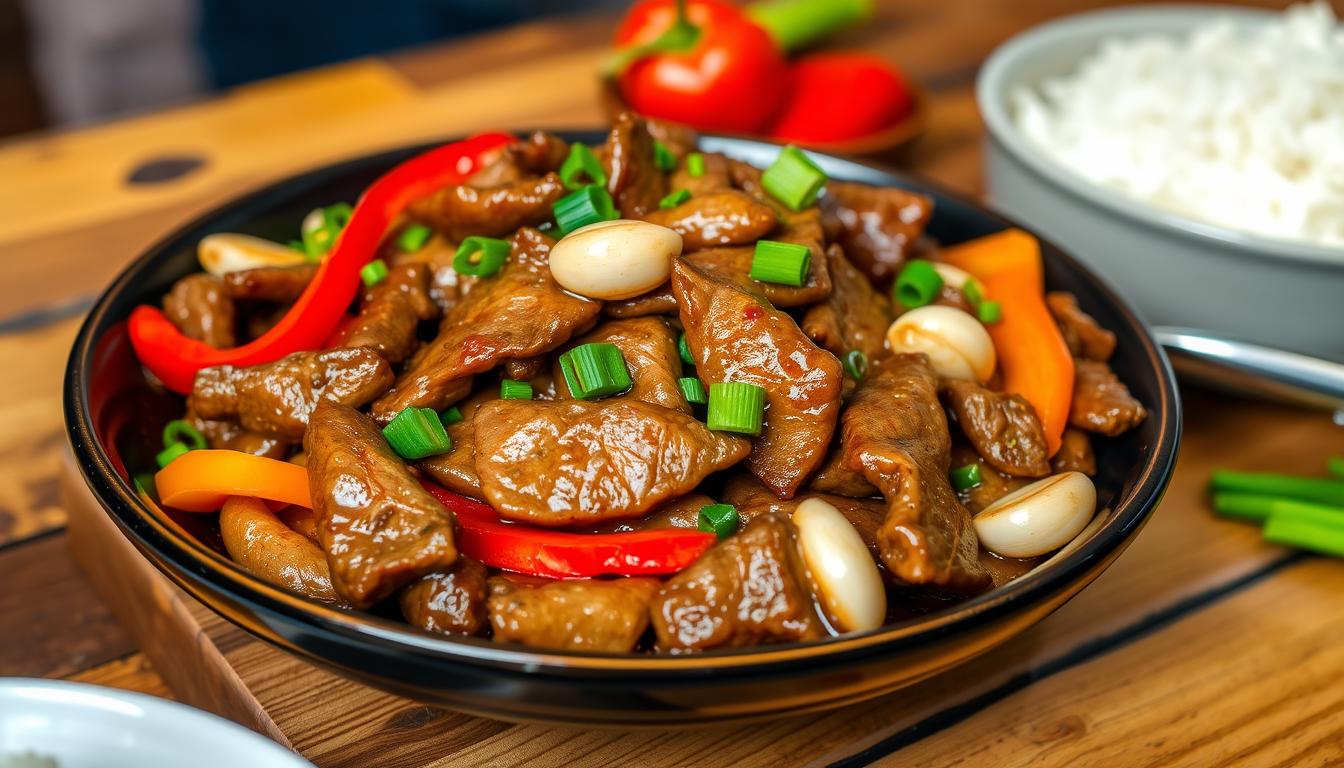 garlic pepper beef recipe Tasty Garlic