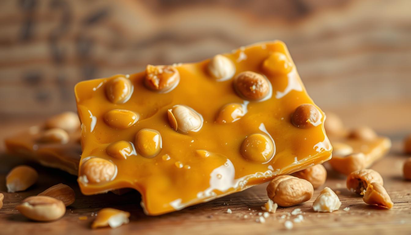 Peanut brittle