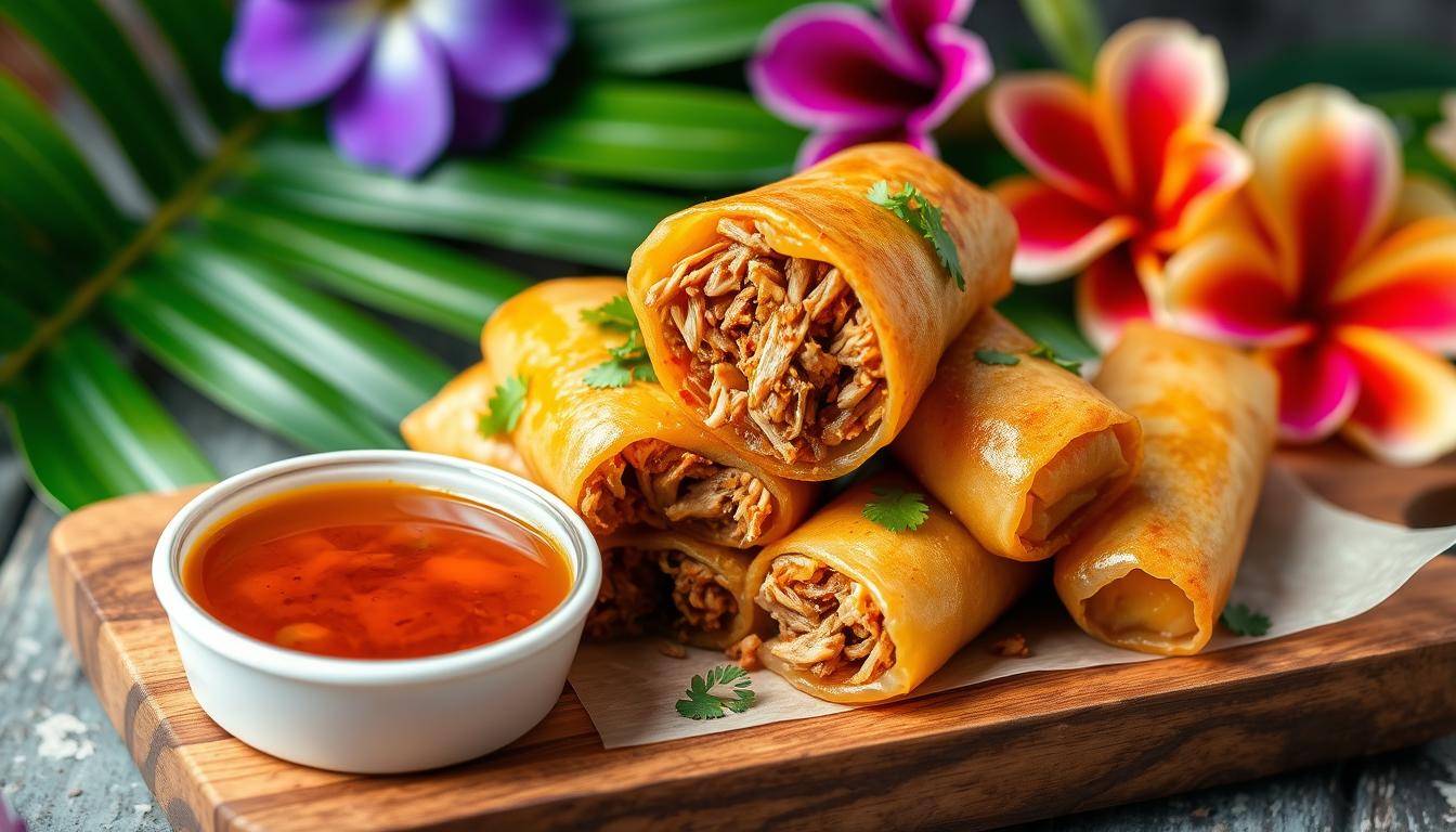 kalua pork egg rolls recipe