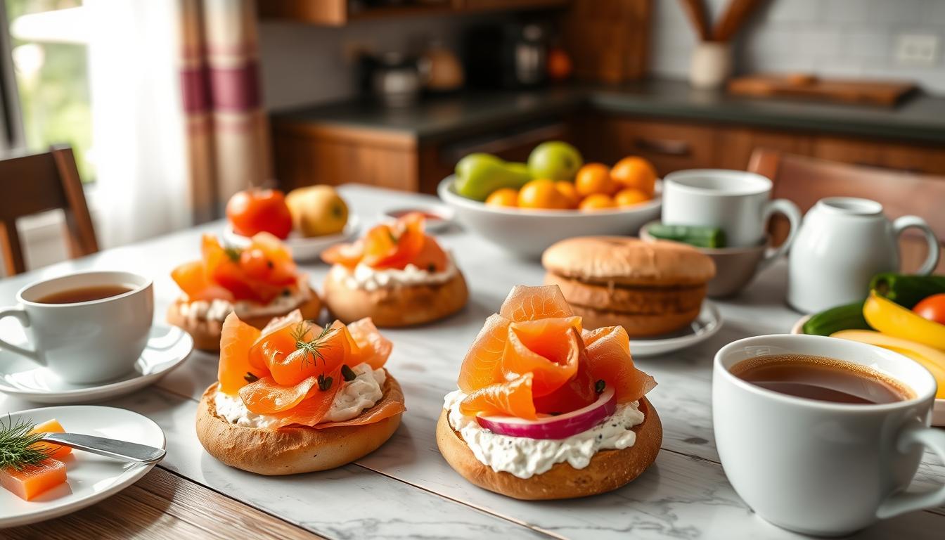 lox and bagels recipe