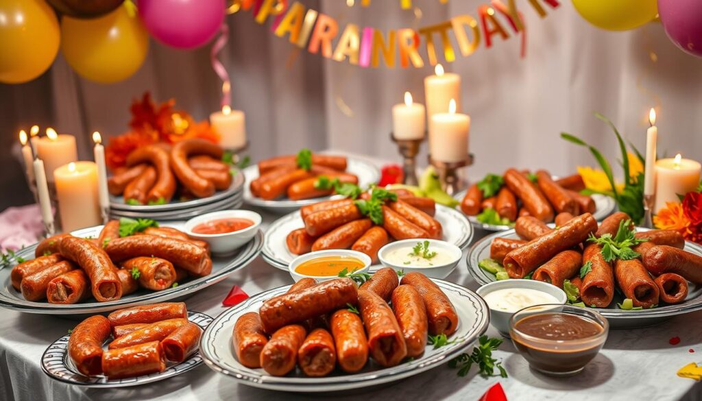 party sausage ideas