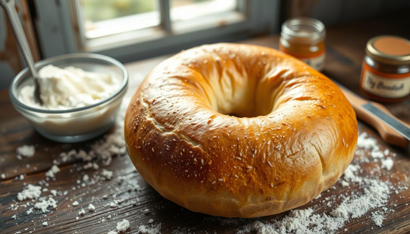 sourdough bagels recipe