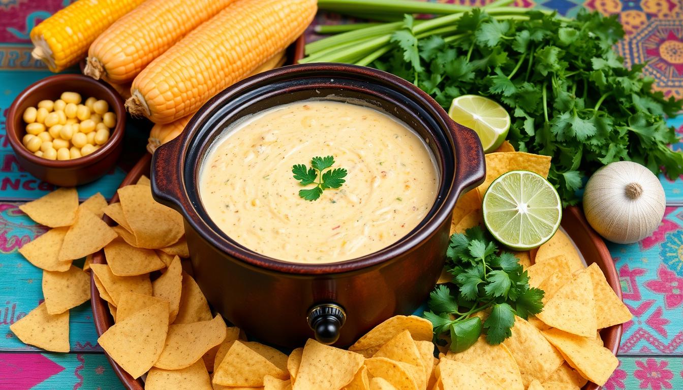 street corn dip tajin canned corn recipe crock pot